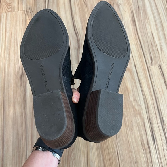 🍀 Lucky Brand Mahzan black booties - Picture 7 of 7